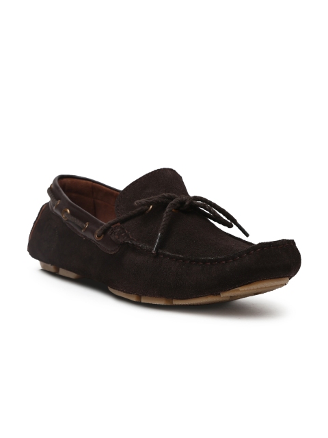 

U.S. Polo Assn. Men Brown Victor Suede Boat Shoes