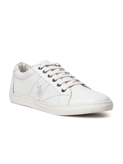 

U.S. Polo Assn. Men White Hayden Sneakers