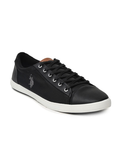 

U.S. Polo Assn. Men Black Owen Sneakers