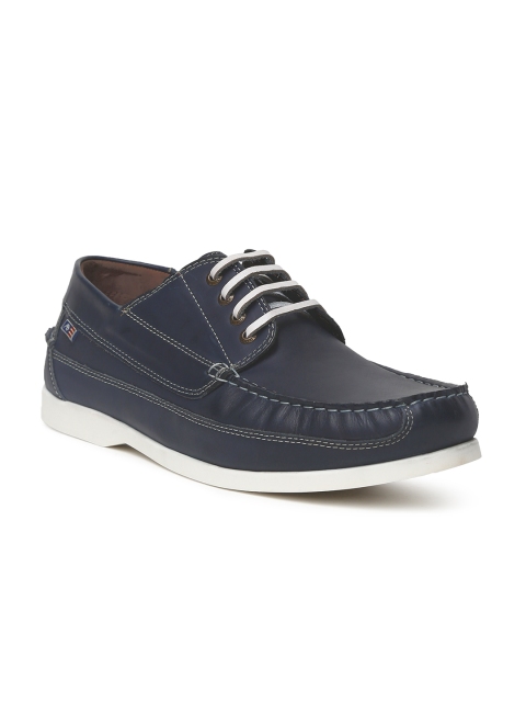 

Arrow Men Navy Blue Aiden Leather Sneakers
