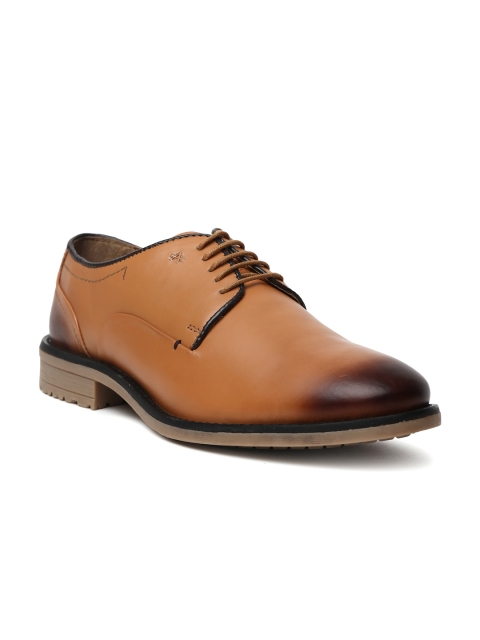 

Arrow Men Tan Brown Toby Leather Oxford Shoes