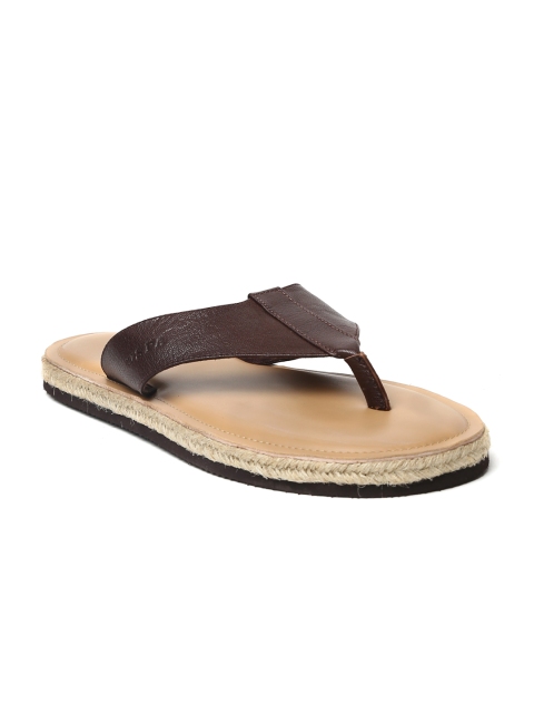 

U.S. Polo Assn. Men Brown Boulder Leather Sandals