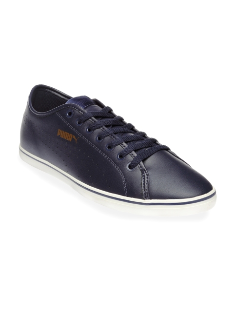 

Puma Unisex Navy Elsu v2 Perf SL Sneakers, Navy blue