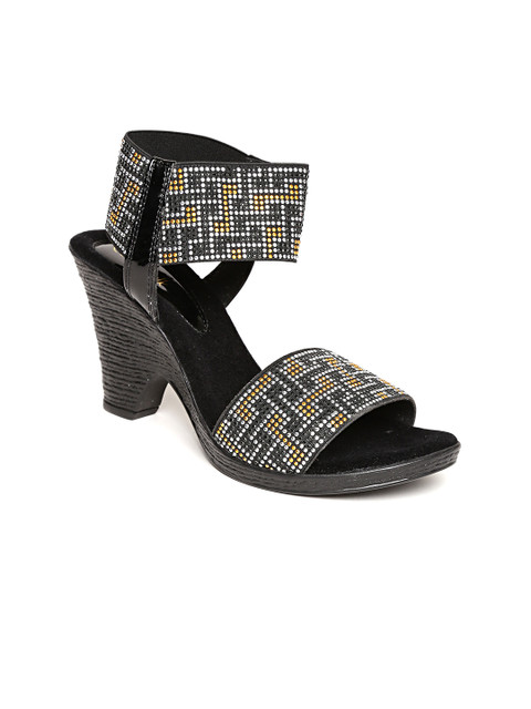 

Catwalk Women Black Embellished Sandals