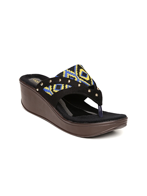 

Catwalk Women Black Patterned Sandals