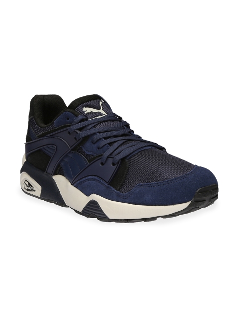 

Puma Men Navy Blue Blaze Classic Sneakers