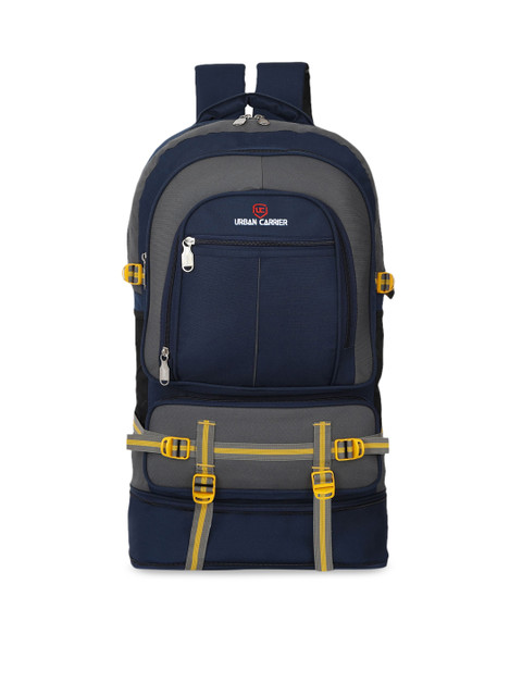 

URBAN CARRIER Adults Blue & Grey Colorblocked Rucksacks