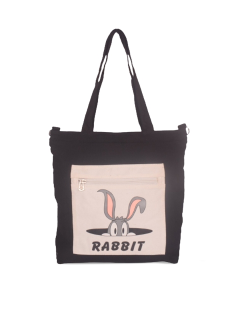 

Bagkok Grey Colourblocked Oversized Shopper Tote Bag