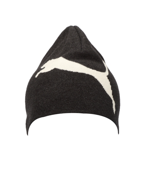 

Puma Unisex Charcoal Grey ESS Big Cat/N1 Logo Beanie
