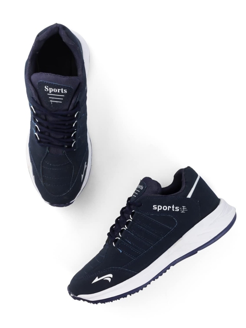 

Goatter Men Navy Blue Running Shoes