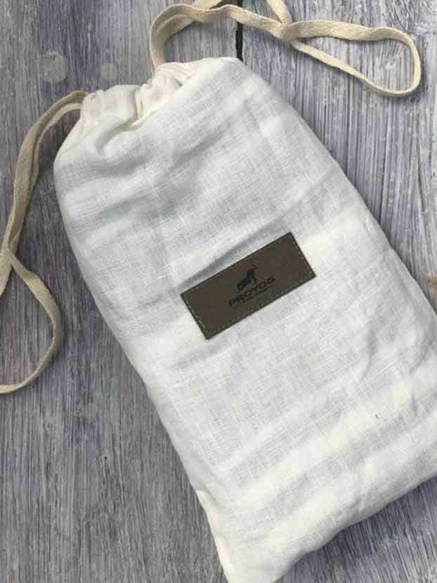 

Proyog Grey & White Striped 210 GSM Bath Towels