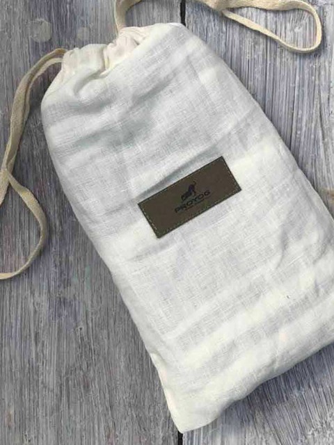 

Proyog Beige Colored Striped 650 GSM Single Bath Towels, Off white
