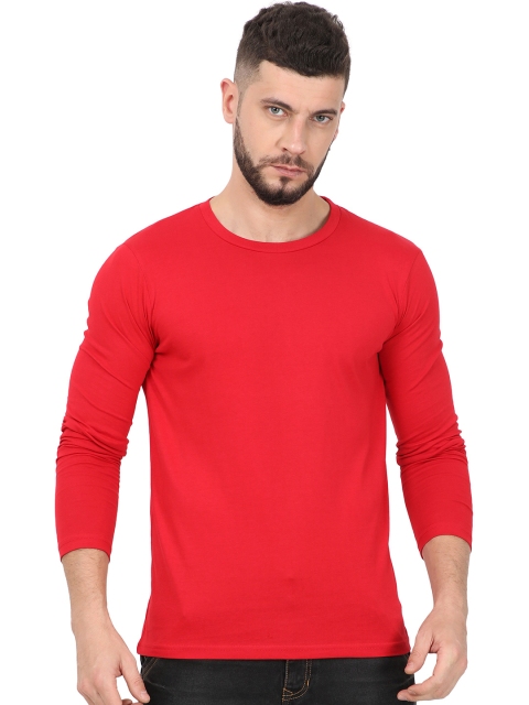 

Masculino Latino Men Red Cotton T-shirt