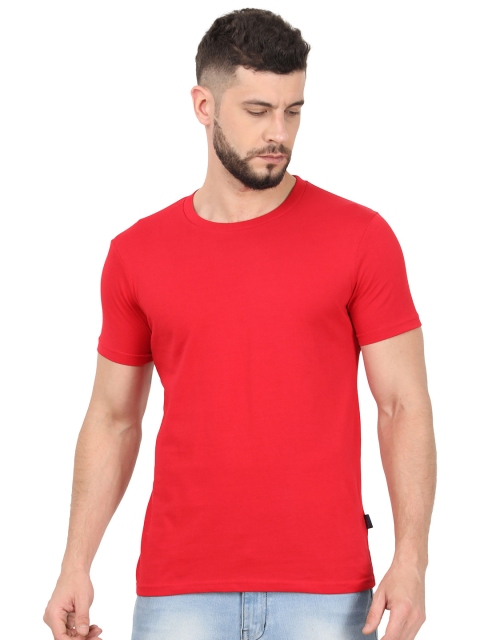 

Masculino Latino Men Red Cotton T-shirt