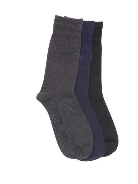

Levis Men Set of 3 Above Ankle-Length Socks, Navy blue