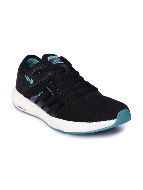 

Campus Men Black BATTLE Running Shoes