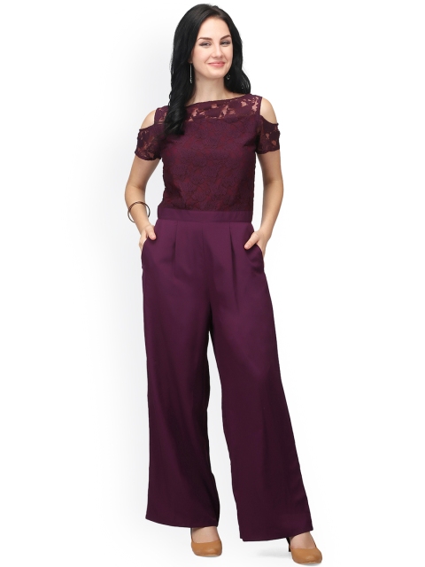 

Eavan Burgundy Lace Jumpsuit