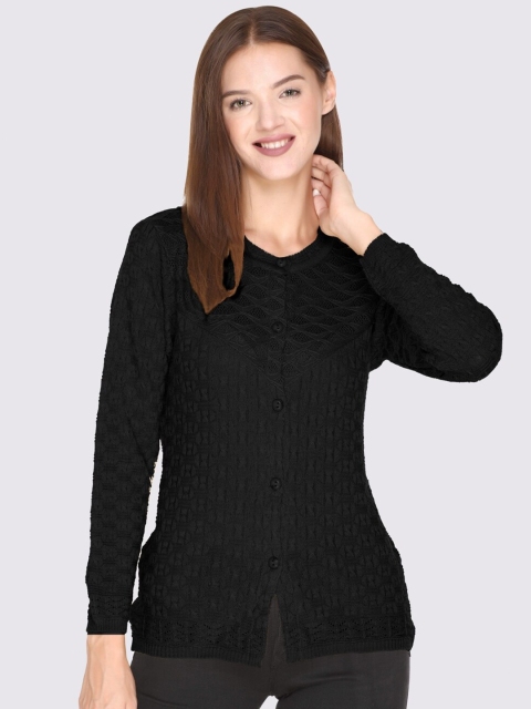 

GODFREY Women Black Cardigan Sweaters