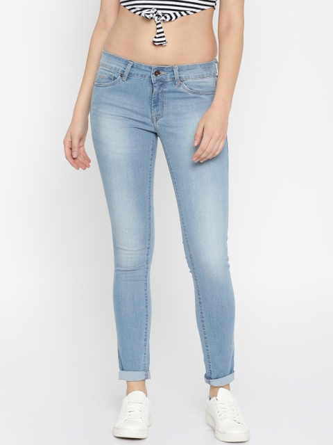 

Pepe Jeans Women Blue Lola Fit Mid-Rise Clean Look Stretchable Jeans
