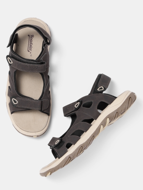 

Roadster Men Coffee Brown Sports Sandals