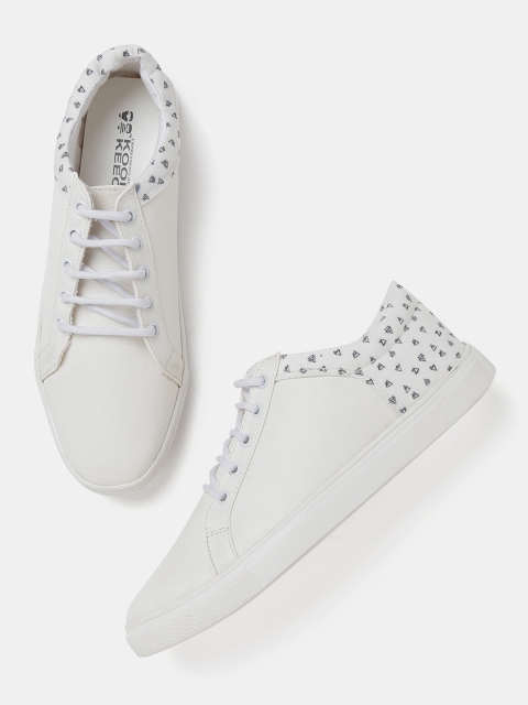 

Kook N Keech Women Off-White Sneakers
