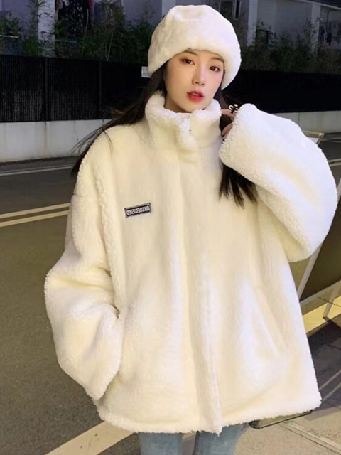 

BoStreet Women White Solid Overcoat