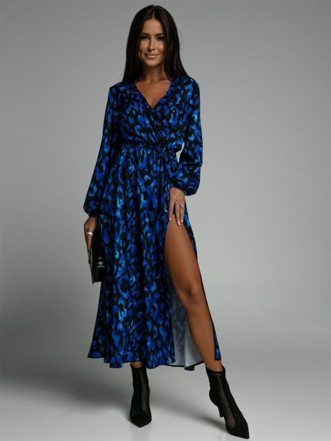 

BoStreet Women Blue Maxi Dress