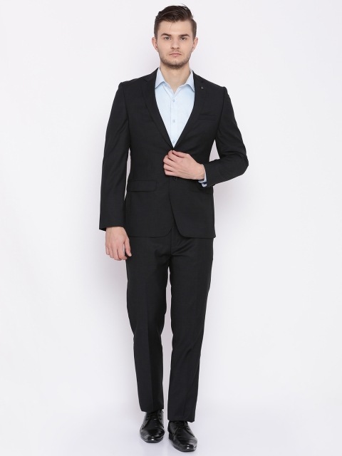 

Raymond Black Slim Fit Single-Breasted Formal Suit