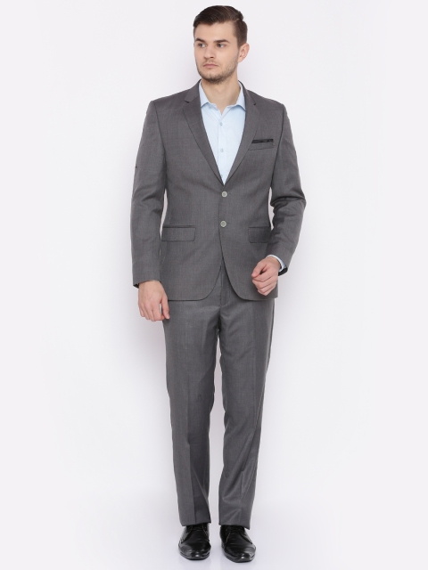 

Raymond Grey Single-Breasted Regular Contemporary Fit Technosmart Formal Suit