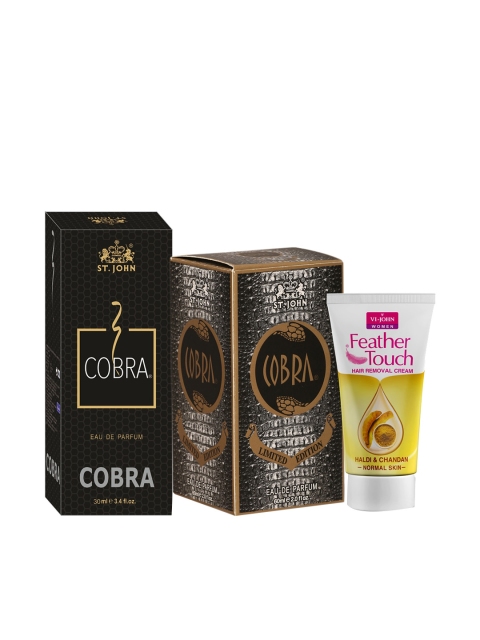 

VI-JOHN Women Haldi Chandan Cream Perfume COBRA 30ml and Cobra 60ml, Yellow