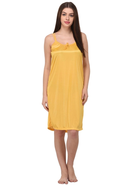 

YOU FOREVER Women Yellow Nightdress