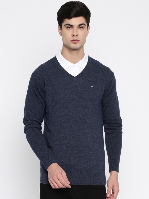 

Arrow Sport Men Navy Blue Solid Pullover