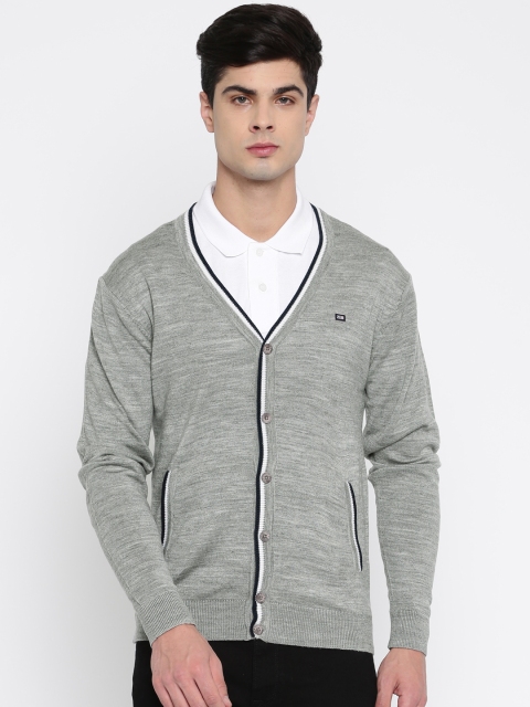

Arrow Sport Men Grey Solid Cardigan