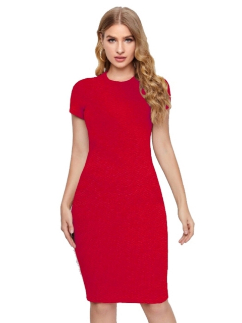 

LOOKFIELD Red Bodycon Dress