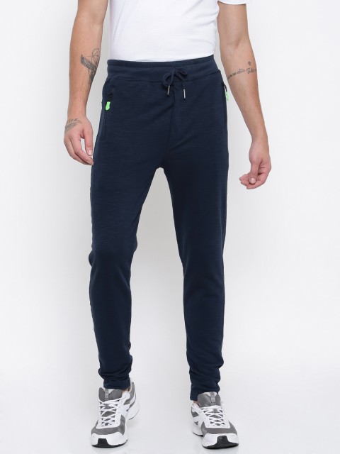 

Sports52 wear Men Navy Blue Solid Track Pants