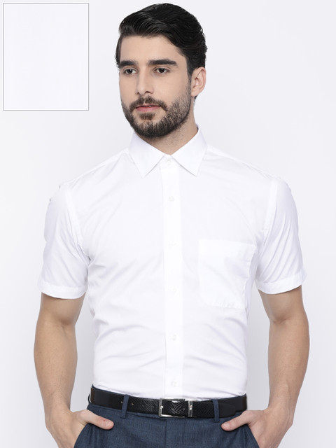 

Arrow Men White Regular Fit Solid Formal Shirt