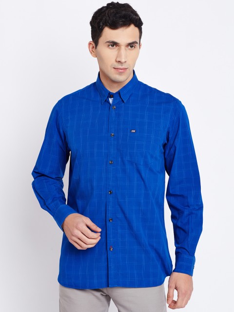 

Arrow Sport Men Blue Slim Fit Checked Casual Shirt