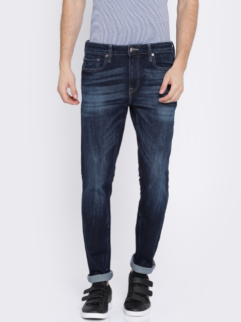 

Ed Hardy Men Blue Slim Fit Mid-Rise Clean Look Stretchable Jeans