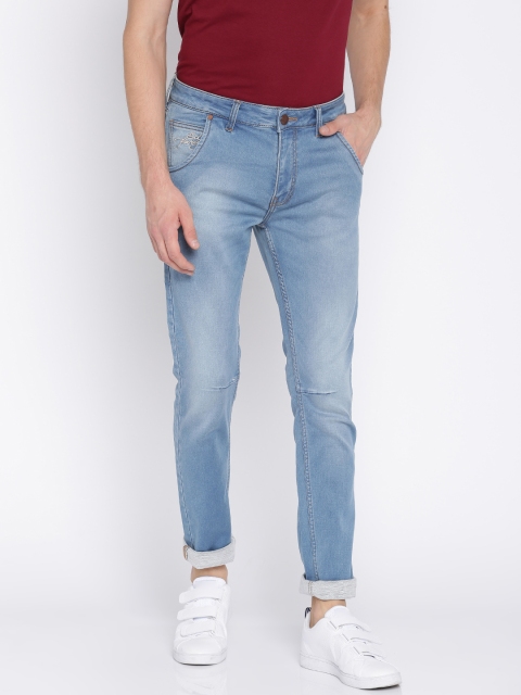

Ed Hardy Men Blue Super Slim Fit Mid-Rise Clean Look Stretchable Jeans