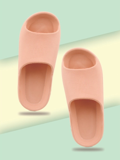 

ADIVER Women Orange Sliders