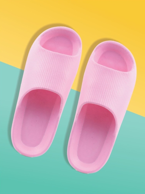 

ADIVER Women Pink Sliders