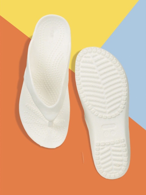 

ADIVER Women White Slip-On