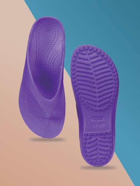 

ADIVER Women Purple Slip-On
