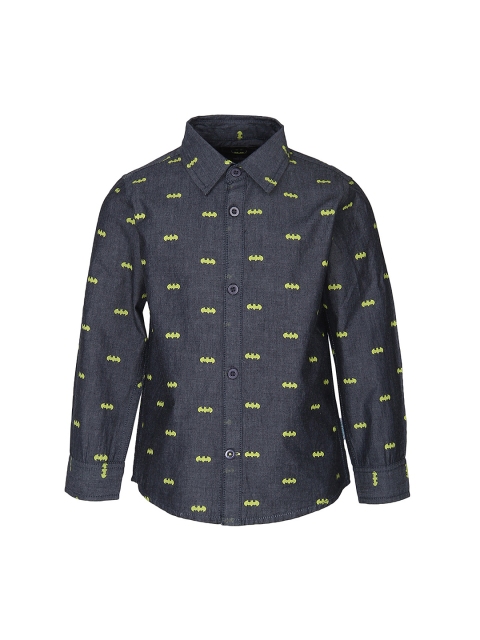 

Kids Ville Boys Charcoal Batman Printed Shirt