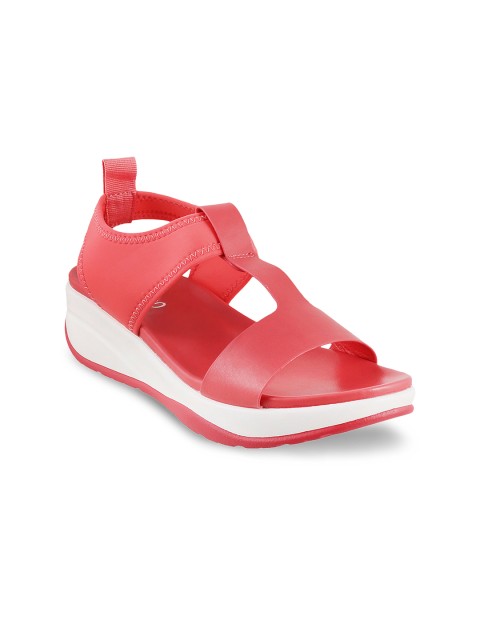 

Metro Women Peach-Coloured Solid Wedges