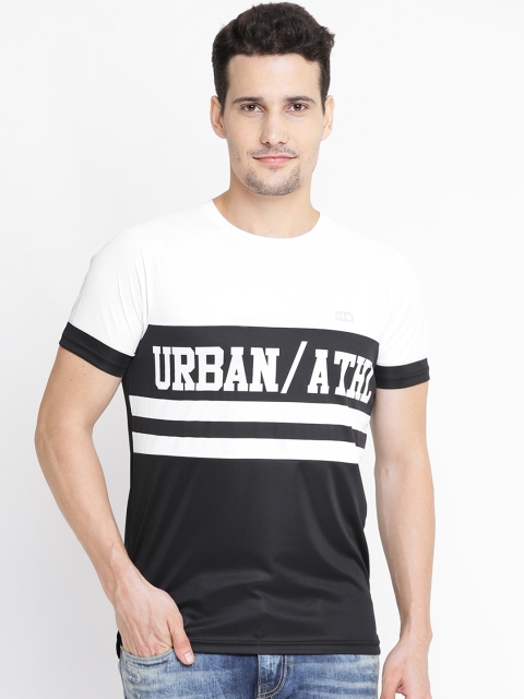 

Ajile by Pantaloons Men Black Printed Round Neck T-shirt