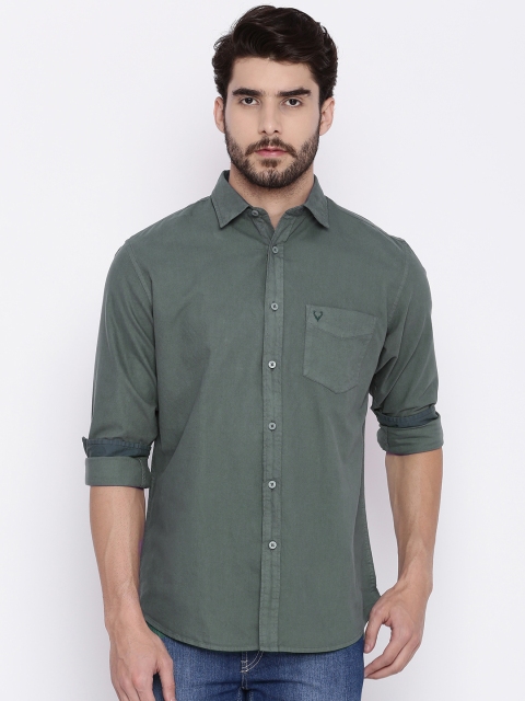 

Allen Solly Men Grey Sport Slim Fit Casual Shirt