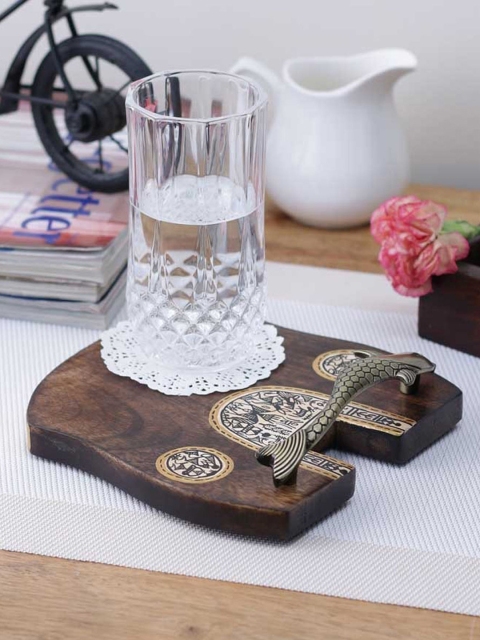 

VarEesha Brown Mango Hand Made Mini Wood Tray