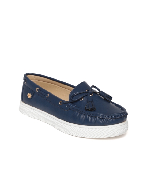 

Carlton London Women Navy Blue Boat Shoes