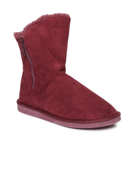 

Carlton London Women Burgundy Boots